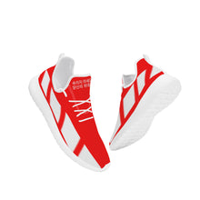 Load image into Gallery viewer, Korean Lightweight Mesh Knit Sneaker - White
