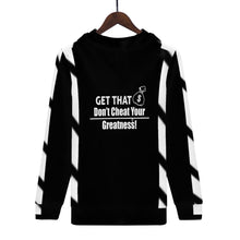 Load image into Gallery viewer, Don't Cheat Your Greatness, Get That Bag, Men's Hoodie
