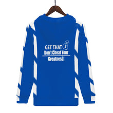 Load image into Gallery viewer, Don't Cheat Your Greatness, Get That Bag, Men's Hoodie
