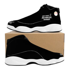 Load image into Gallery viewer, Get That Bag, Basketball Shoes - Black &amp;White
