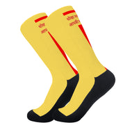 Hindi Crew Socks