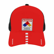 Load image into Gallery viewer, Warning,Dangerous, Mesh Baseball Cap
