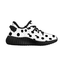 Load image into Gallery viewer, Kids Mesh Knit Sneaker - Black

