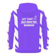 Load image into Gallery viewer, Don't Cheat Your Greatness,   Get That Bag, Men's Hoodie
