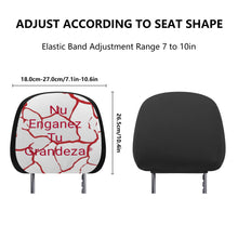 Load image into Gallery viewer, Espanol Car Headrest Covers
