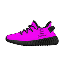 Load image into Gallery viewer, Kids Mesh Knit Sneaker - Black
