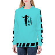 Arabic  Women's All Over Print Sweater
