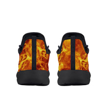 Load image into Gallery viewer, Lightweight Mesh Knit Sneaker - Black
