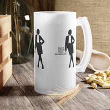 Load image into Gallery viewer, Frosted Glass Beer Mug
