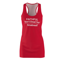 Load image into Gallery viewer, Faithful Women's Cut &amp; Sew Racerback Dress
