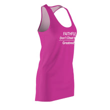 Load image into Gallery viewer, Faithful Women's Cut &amp; Sew Racerback Dress
