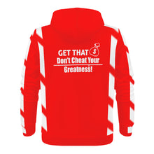 Load image into Gallery viewer, Don't Cheat Your Greatness  Get That Bag Men'Hoodie
