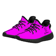 Load image into Gallery viewer, Kids Mesh Knit Sneaker - Black
