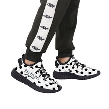 Load image into Gallery viewer, Kids Mesh Knit Sneaker - Black
