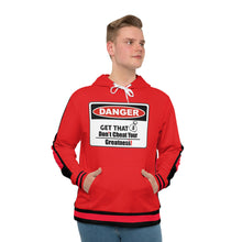 Load image into Gallery viewer, Warning Dangerous Men's Hoodie
