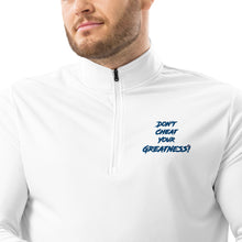 Load image into Gallery viewer, DCYG Blue logo &amp; Quarter zip pullover
