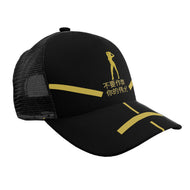 Chinese Womens  Brim Mesh Baseball Cap