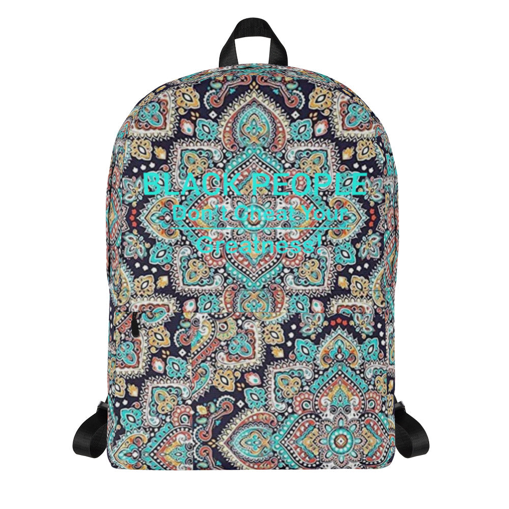 Black People Backpack