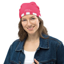 Load image into Gallery viewer, Hebrew All-Over Print Beanie
