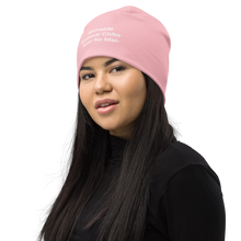 Load image into Gallery viewer, All-Over Print Beanie Shinaide Kudasai Chīto Kimi No Idai
