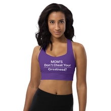 Load image into Gallery viewer, Mom's Longline sports bra
