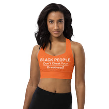 Load image into Gallery viewer, Black People sports bra
