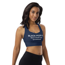 Load image into Gallery viewer, Black People sports bra
