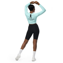 Load image into Gallery viewer, Hindi long-sleeve crop top
