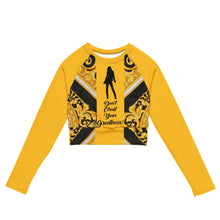 Load image into Gallery viewer, long-sleeve crop top

