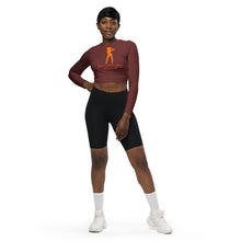 Load image into Gallery viewer, long-sleeve crop top
