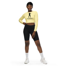 Load image into Gallery viewer, long-sleeve crop top
