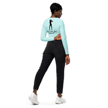 Load image into Gallery viewer, Hindi long-sleeve crop top
