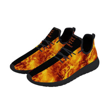Load image into Gallery viewer, Lightweight Mesh Knit Sneaker - Black
