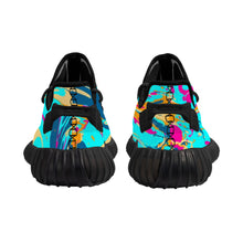 Load image into Gallery viewer, Breathable Mesh Knit Sneaker - Black
