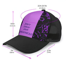 Load image into Gallery viewer, Paneled Brim Mesh Baseball Cap

