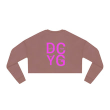 Load image into Gallery viewer, DCYG Xclusive  Women's Cropped Sweatshirt
