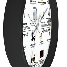 Load image into Gallery viewer, Black Inventors Wall clock
