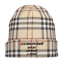 Load image into Gallery viewer, Adult Burberry Knitted Beanie Silk
