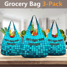 Load image into Gallery viewer, 3 Pcs Grocery Bags
