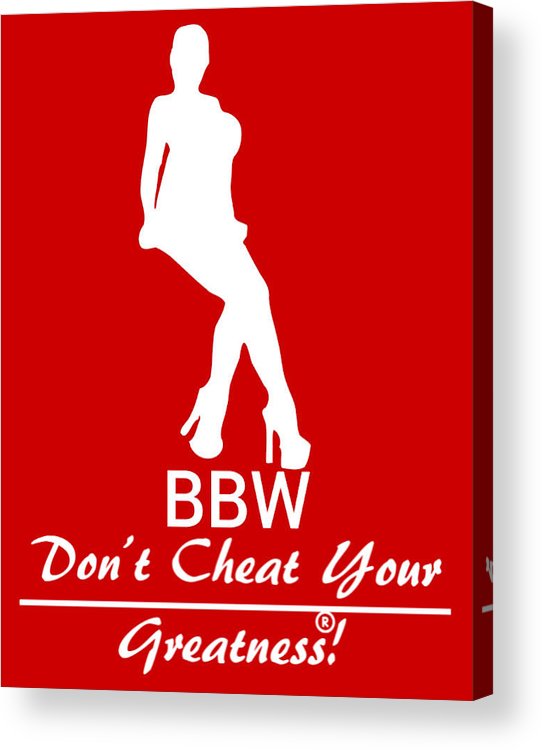 Bbw  - Acrylic Print