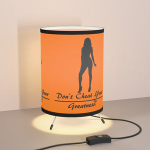 815 Edition Women's Tripod Lamp with High-Res Printed Shade, US\CA plug