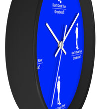 Load image into Gallery viewer, Blue &amp; White Wall clock
