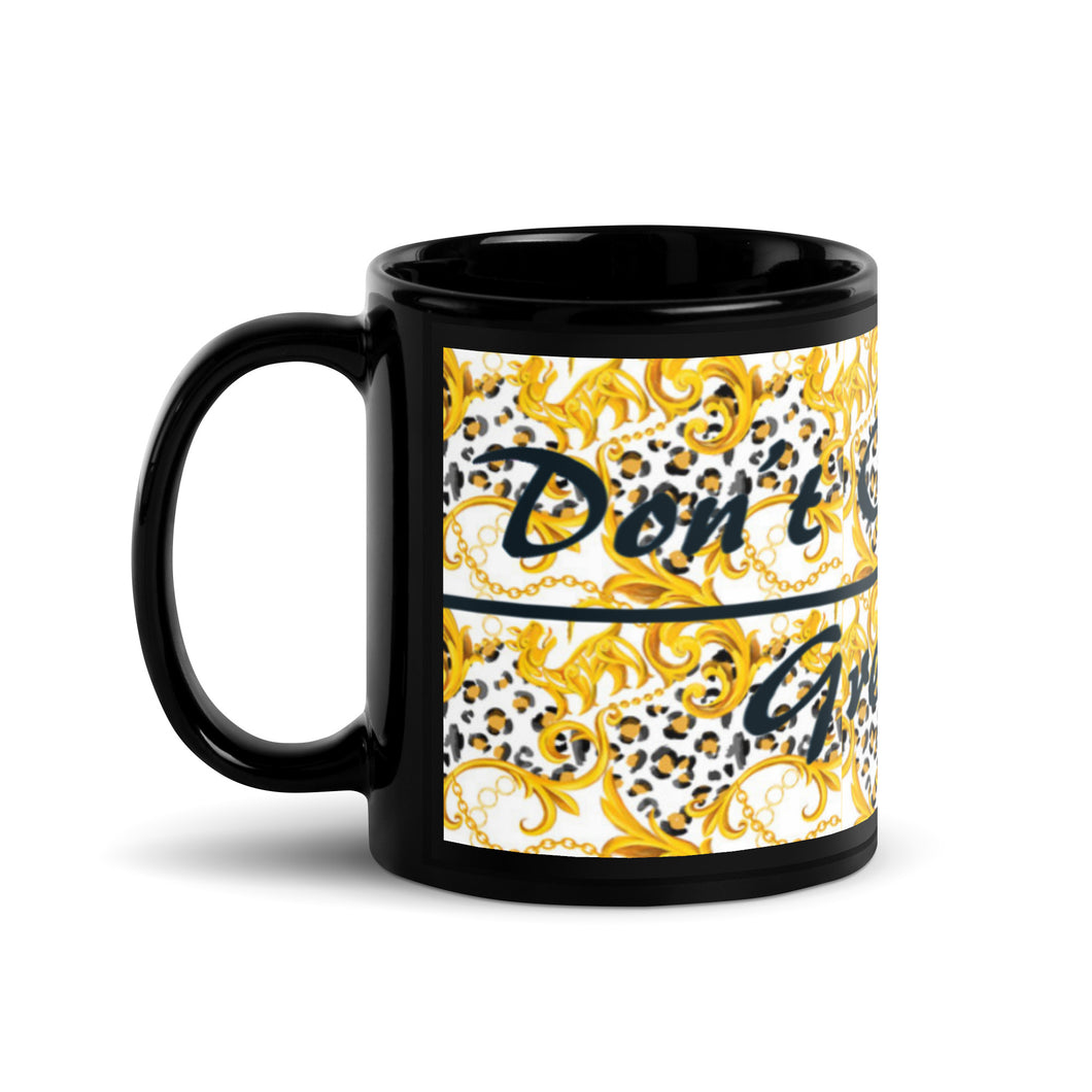 Black Glossy Mug