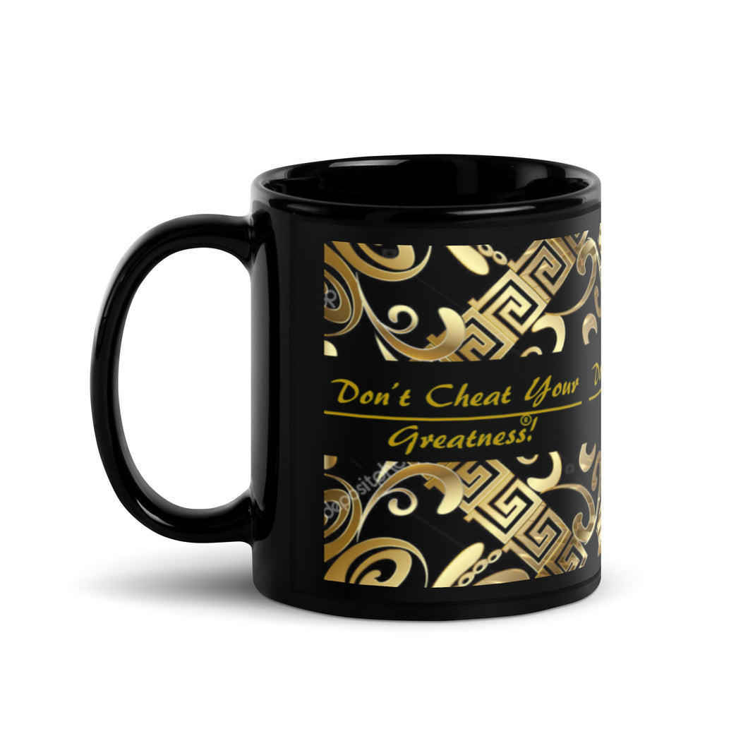 Black Glossy Mug
