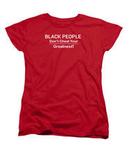 Load image into Gallery viewer, Black People - Women&#39;s T-Shirt (Standard Fit)
