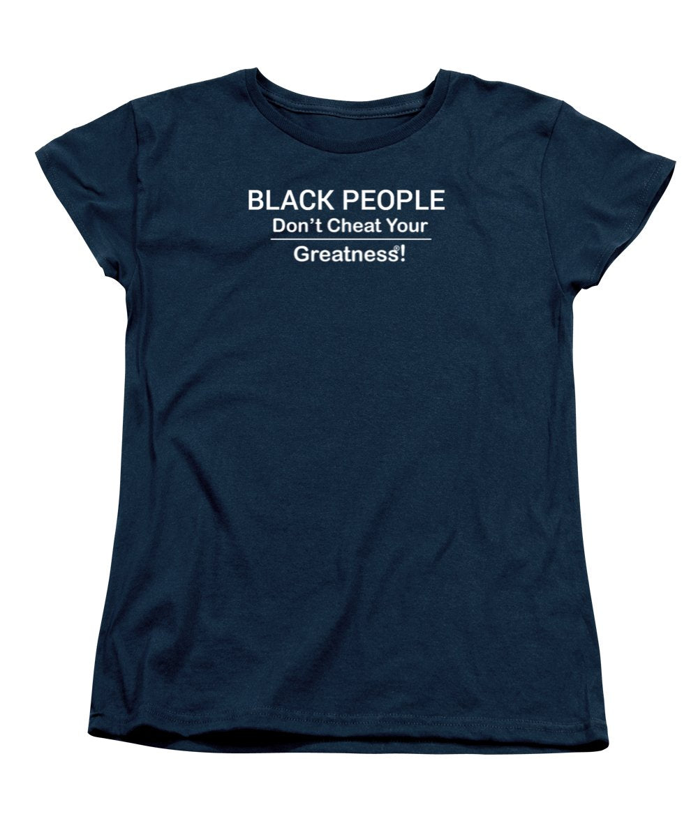 Black People - Women's T-Shirt (Standard Fit)