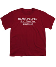 Load image into Gallery viewer, Black People - Youth T-Shirt
