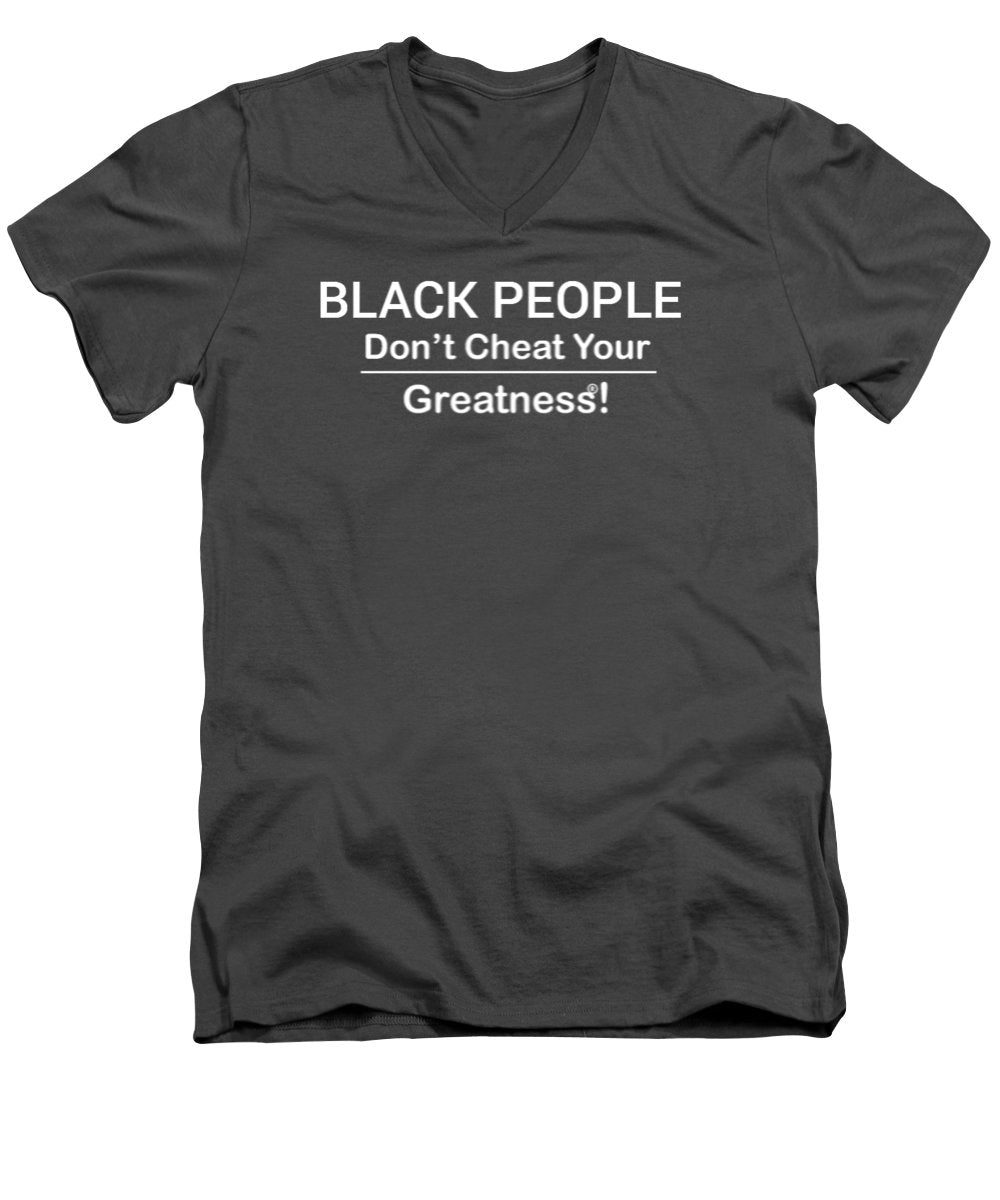 Black People - Men's V-Neck T-Shirt