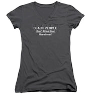 Load image into Gallery viewer, Black People - Women&#39;s V-Neck
