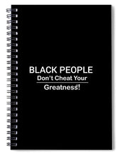 Load image into Gallery viewer, Black People - Spiral Notebook
